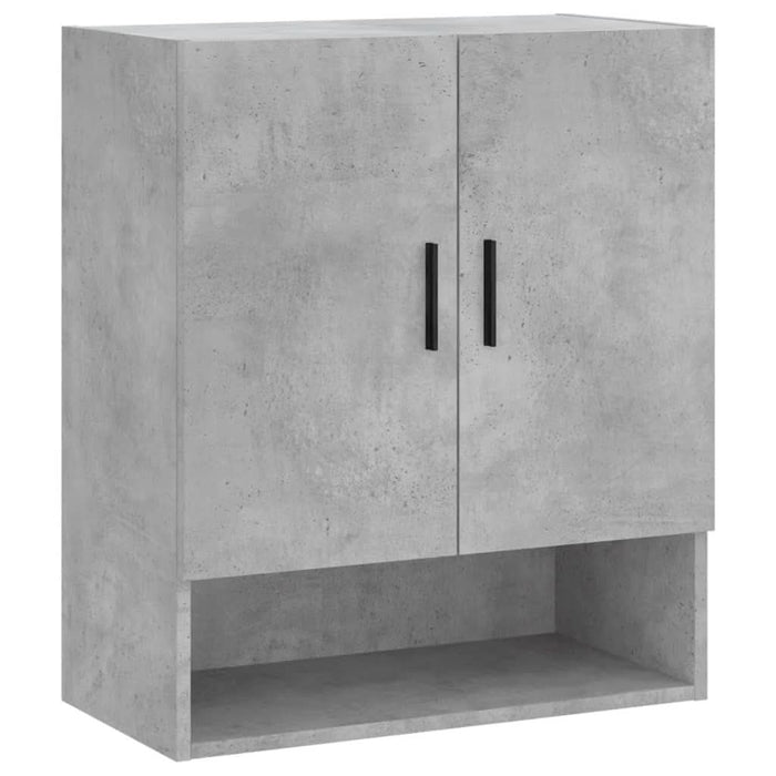 Dulap de perete, gri beton, 60x31x70 cm, lemn compozit - WALTI WALTI