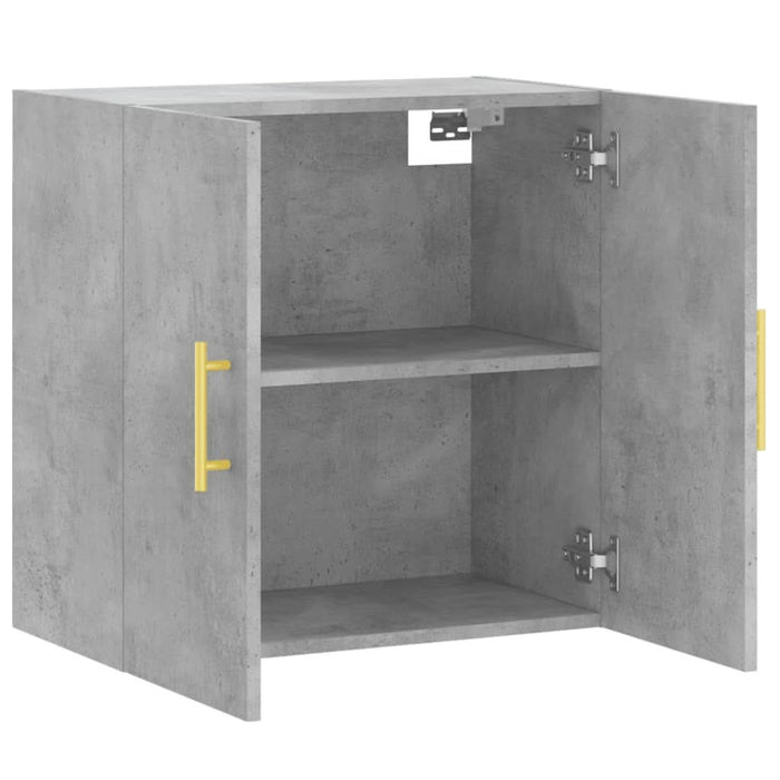 Dulap de perete, gri beton, 60x31x60 cm, lemn compozit - WALTI WALTI