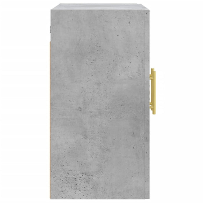 Dulap de perete, gri beton, 60x31x60 cm, lemn compozit - WALTI WALTI