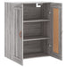 Dulap pe perete, sonoma gri, 69,5x34x90 cm, lemn prelucrat - WALTI WALTI
