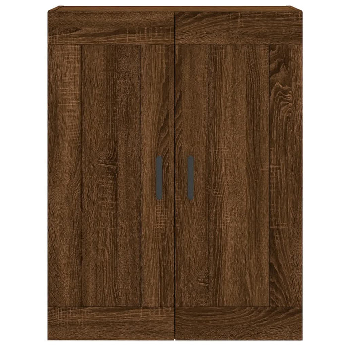 Dulap pe perete, stejar maro, 69,5x34x90 cm, lemn prelucrat - WALTI WALTI