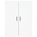 Dulap montat pe perete, alb, 69,5x34x90 cm, lemn prelucrat - WALTI WALTI