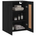 Dulap montat pe perete, negru, 69,5x34x90 cm, lemn prelucrat - WALTI WALTI