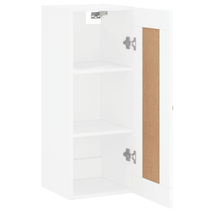 Dulap de perete, alb, 34,5x34x90 cm, lemn prelucrat - WALTI WALTI