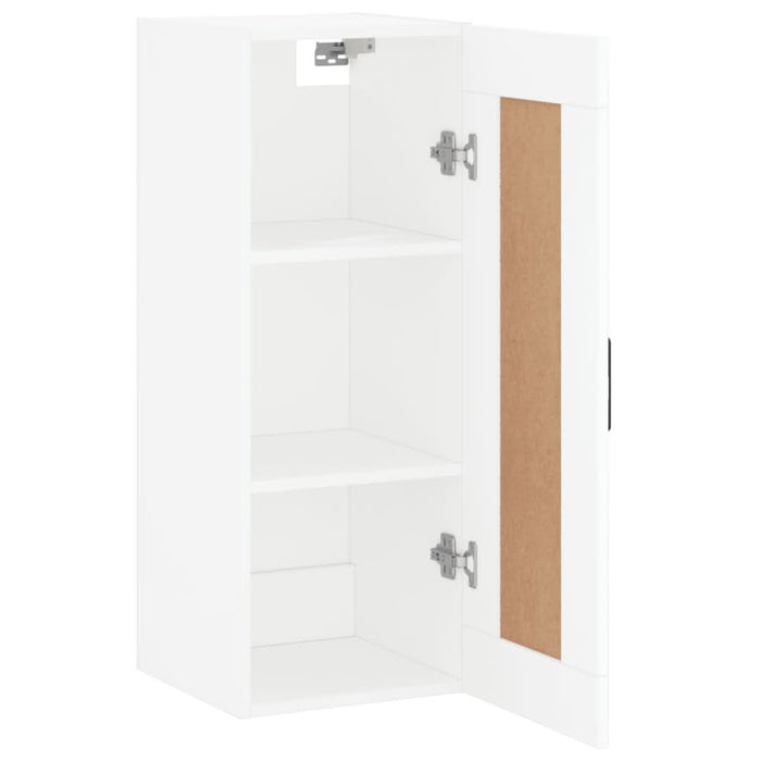 Dulap de perete, alb, 34,5x34x90 cm, lemn prelucrat - WALTI WALTI