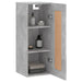 Dulap de perete, gri beton, 34,5x34x90 cm, lemn prelucrat - WALTI WALTI