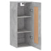 Dulap de perete, gri beton, 34,5x34x90 cm, lemn prelucrat - WALTI WALTI