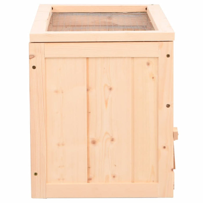 Cușcă pentru hamsteri, 60x30x35 cm, lemn masiv de brad - WALTI WALTI
