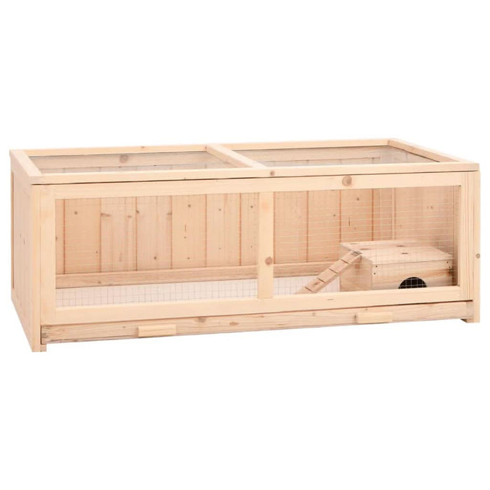 Cușcă pentru hamsteri, 104x52x54 cm, lemn masiv de brad - WALTI WALTI