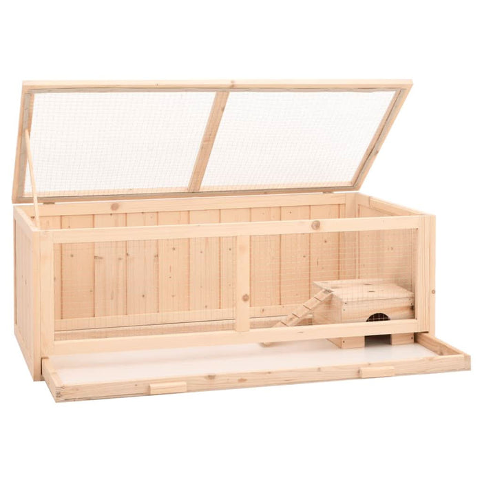 Cușcă pentru hamsteri, 104x52x54 cm, lemn masiv de brad - WALTI WALTI