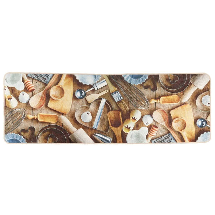 Covor bucătărie, multicolor, 60x180 cm, lavabil, anti-alunecare - WALTI WALTI