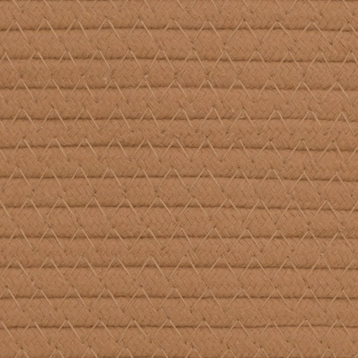 Coșuri de depozitare 2 buc. maro și alb Ø24x18 cm bumbac - WALTI WALTI