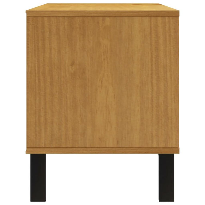 Dulap TV „FLAM” 110x40x50 cm, lemn masiv de pin - WALTI WALTI