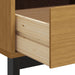 Dulap TV „FLAM” 110x40x50 cm, lemn masiv de pin - WALTI WALTI