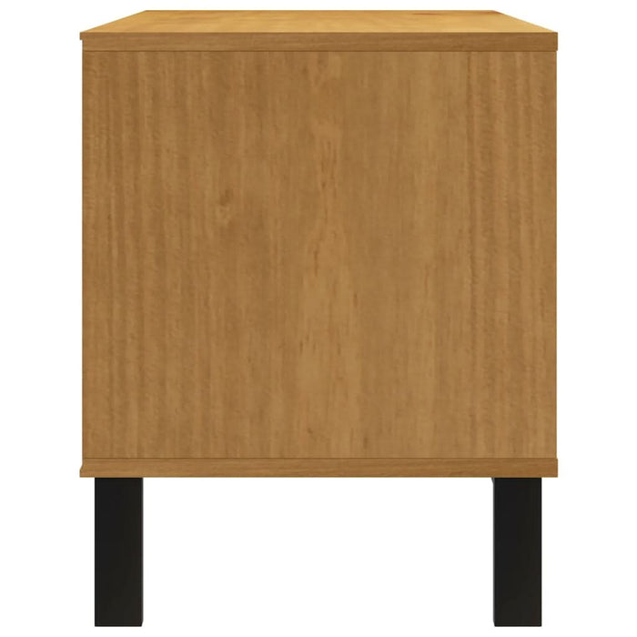 Dulap TV „FLAM” 110x40x50 cm, lemn masiv de pin - WALTI WALTI