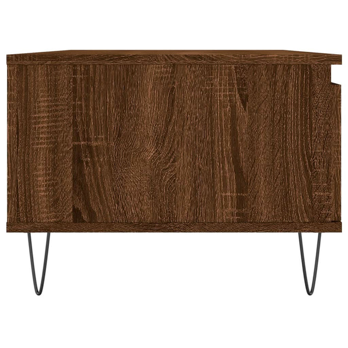 Măsuță de cafea, stejar maro, 90x50x36,5 cm, lemn prelucrat - WALTI WALTI