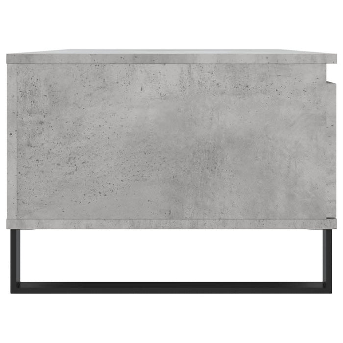 Măsuță de cafea, gri beton, 90x50x36,5 cm, lemn compozit - WALTI WALTI