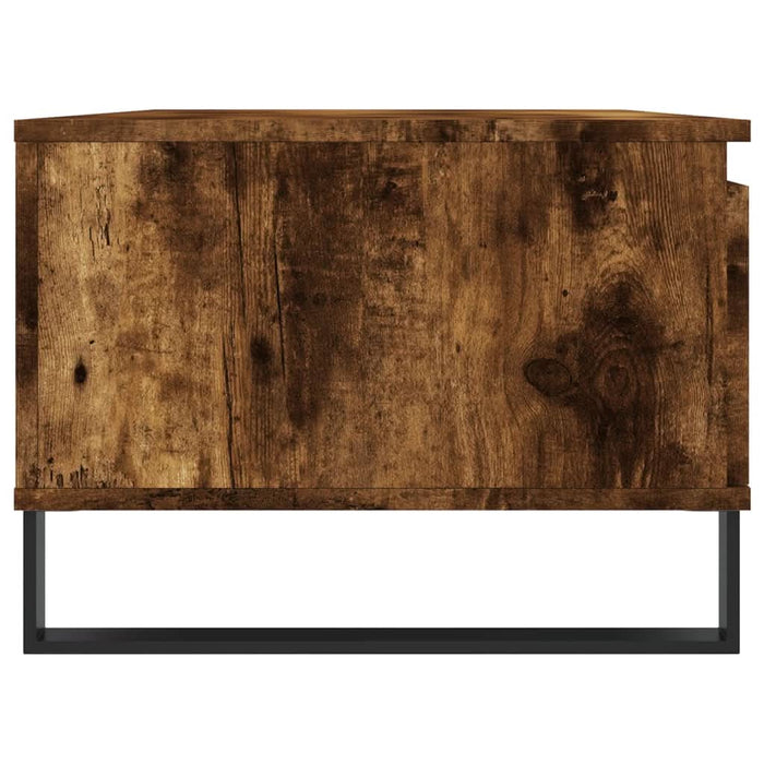 Măsuță de cafea, stejar fumuriu, 90x50x36,5 cm, lemn prelucrat - WALTI WALTI