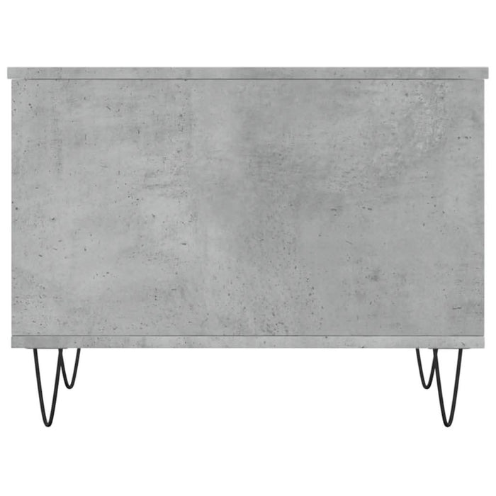 Măsuță de cafea, gri beton, 60x44,5x45 cm, lemn prelucrat - WALTI WALTI