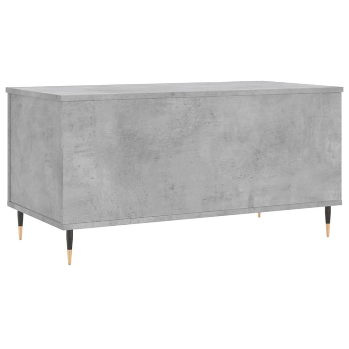 Măsuță de cafea, gri beton, 90x44,5x45 cm, lemn compozit - WALTI WALTI
