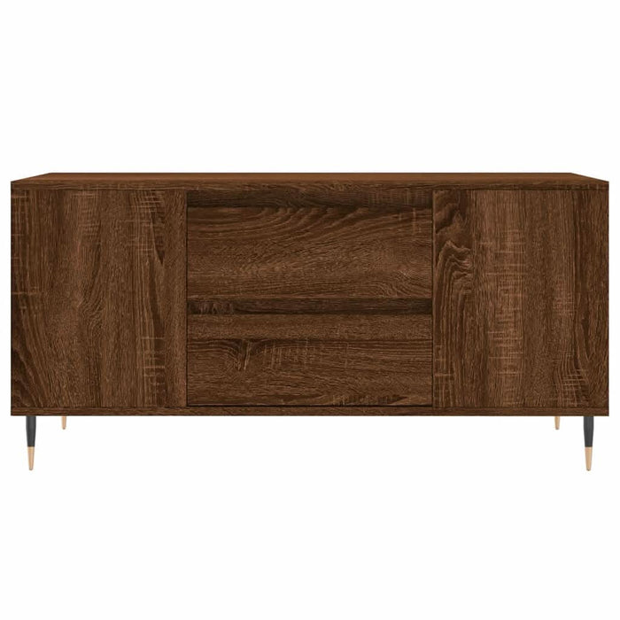 Măsuță de cafea, stejar maro, 102x44,5x50 cm, lemn prelucrat - WALTI WALTI