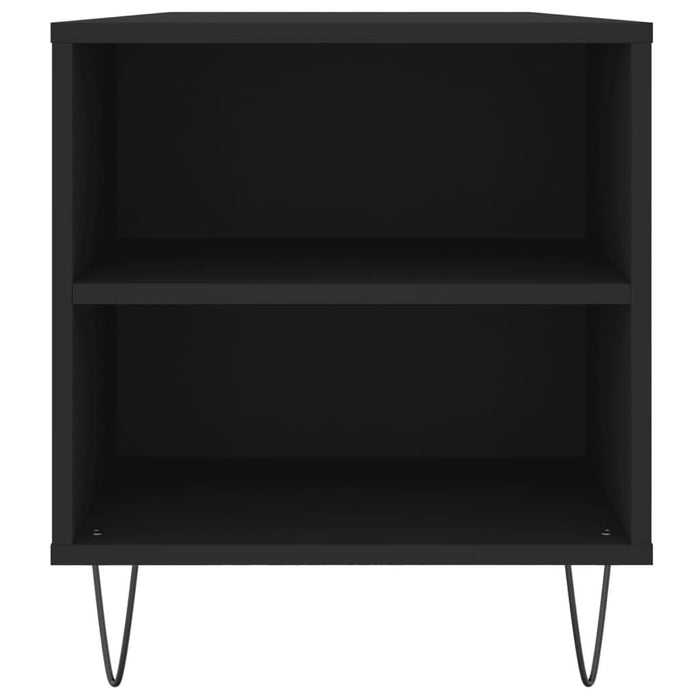 Măsuță de cafea, negru, 102x44,5x50 cm, lemn prelucrat - WALTI WALTI