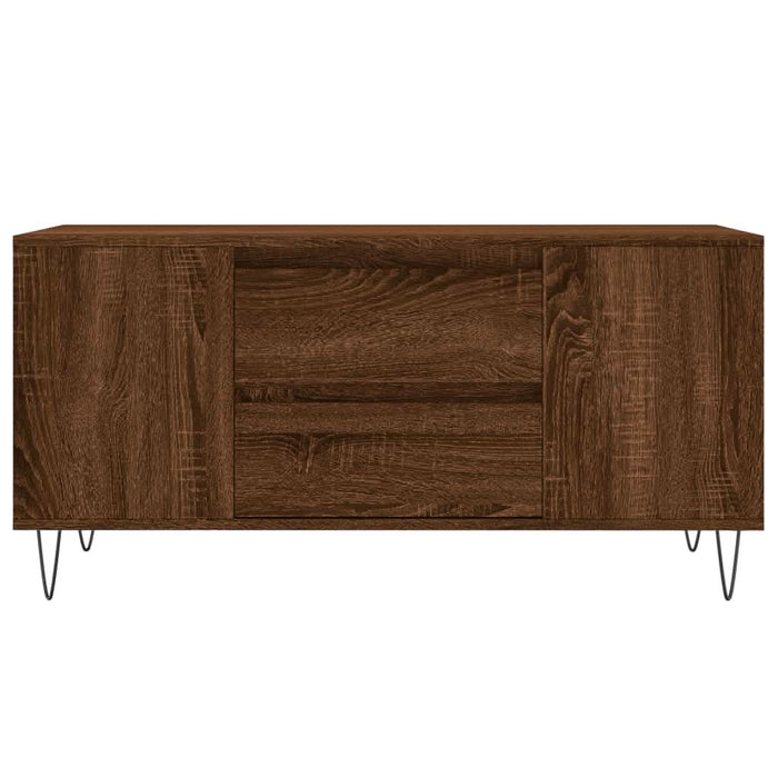Măsuță de cafea, stejar maro, 102x44,5x50 cm, lemn prelucrat - WALTI WALTI