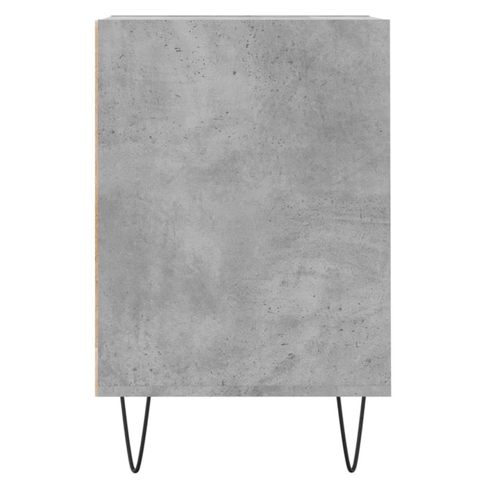 Comodă TV, gri beton, 100x35x55 cm, lemn prelucrat - WALTI WALTI