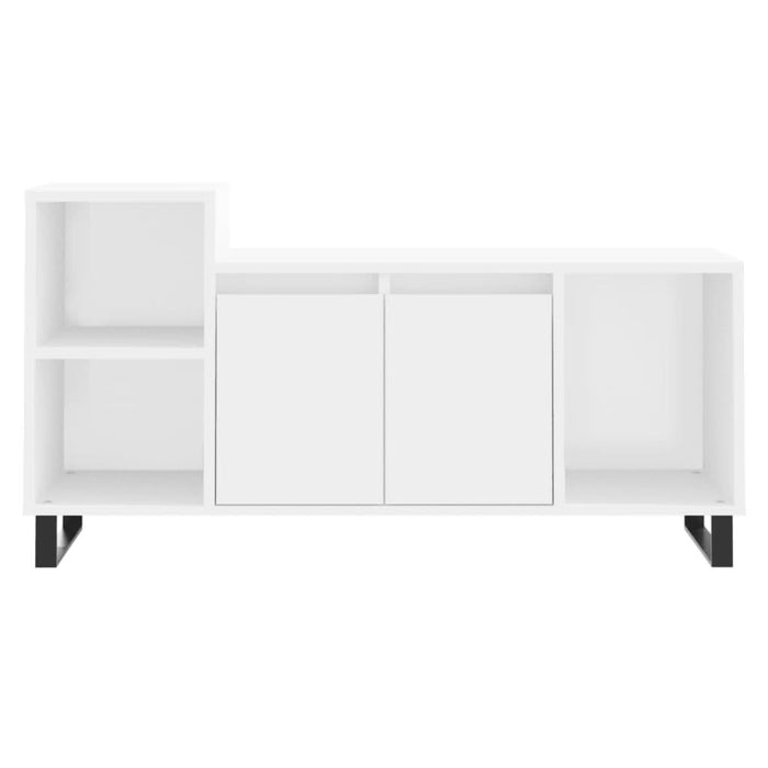Comodă TV, alb, 100x35x55 cm, lemn prelucrat - WALTI WALTI