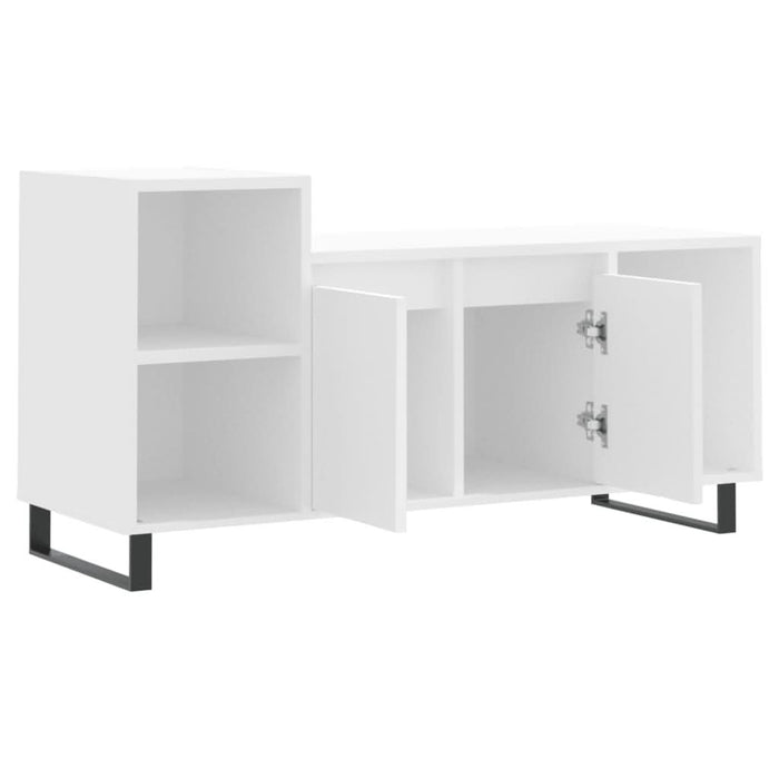 Comodă TV, alb, 100x35x55 cm, lemn prelucrat - WALTI WALTI