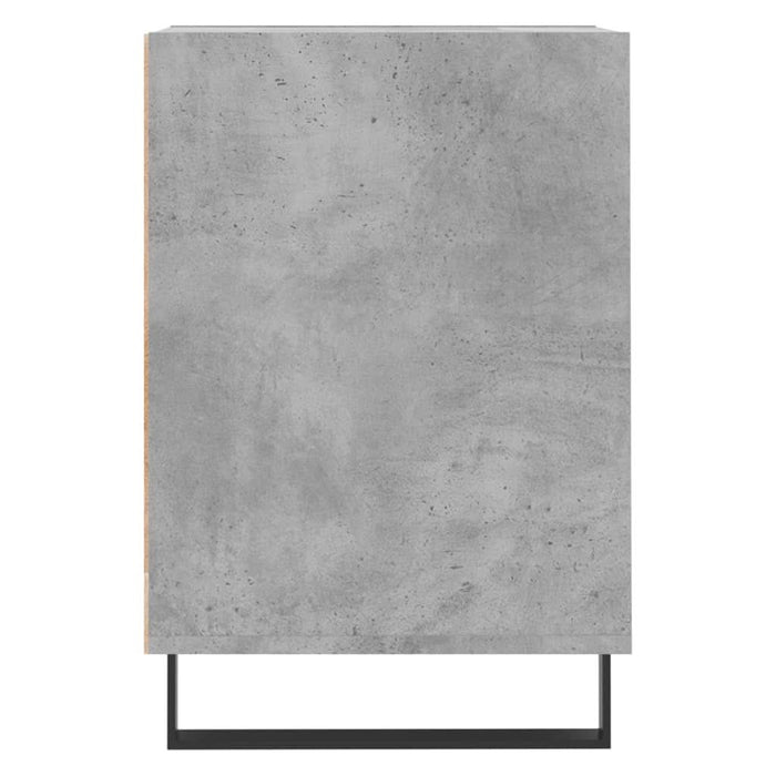Comodă TV, gri beton, 100x35x55 cm, lemn prelucrat - WALTI WALTI