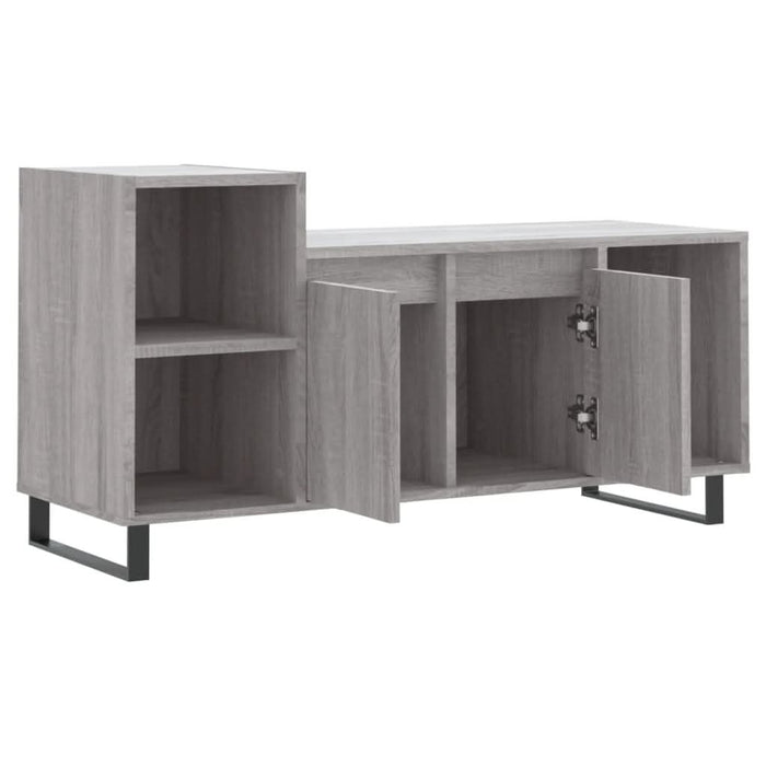 Comodă TV, gri sonoma, 100x35x55 cm, lemn prelucrat - WALTI WALTI