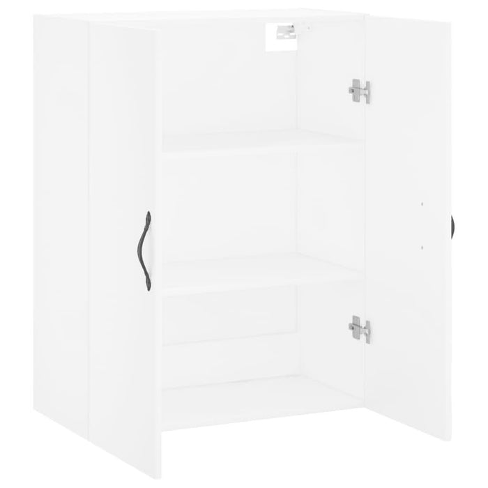Dulap montat pe perete, alb, 69,5x34x90 cm, lemn prelucrat - WALTI WALTI