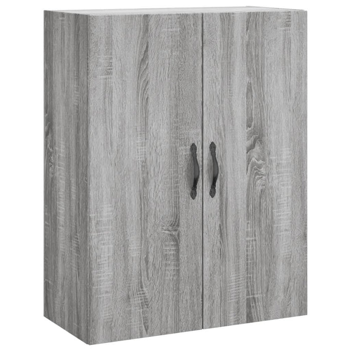 Dulap pe perete, sonoma gri, 69,5x34x90 cm, lemn prelucrat - WALTI WALTI