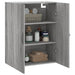 Dulap pe perete, sonoma gri, 69,5x34x90 cm, lemn prelucrat - WALTI WALTI