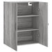 Dulap pe perete, sonoma gri, 69,5x34x90 cm, lemn prelucrat - WALTI WALTI