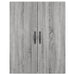 Dulap pe perete, sonoma gri, 69,5x34x90 cm, lemn prelucrat - WALTI WALTI