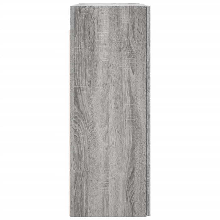 Dulap pe perete, sonoma gri, 69,5x34x90 cm, lemn prelucrat - WALTI WALTI