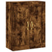 Dulap pe perete, stejar afumat, 69,5x34x90 cm, lemn prelucrat - WALTI WALTI