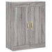 Dulap pe perete, sonoma gri, 69,5x34x90 cm, lemn prelucrat - WALTI WALTI