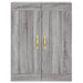 Dulap pe perete, sonoma gri, 69,5x34x90 cm, lemn prelucrat - WALTI WALTI