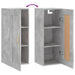 Dulap de perete, gri beton, 34,5x34x90 cm, lemn prelucrat - WALTI WALTI