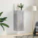 Dulap de perete, gri beton, 34,5x34x90 cm, lemn prelucrat - WALTI WALTI