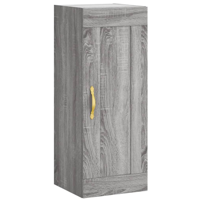 Dulap de perete, gri sonoma, 34,5x34x90 cm, lemn prelucrat - WALTI WALTI