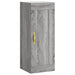 Dulap de perete, gri sonoma, 34,5x34x90 cm, lemn prelucrat - WALTI WALTI