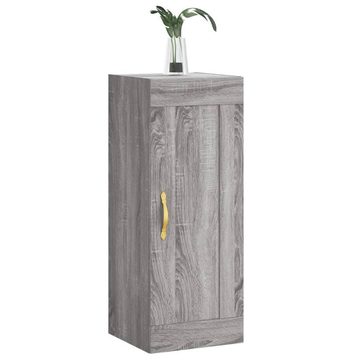 Dulap de perete, gri sonoma, 34,5x34x90 cm, lemn prelucrat - WALTI WALTI
