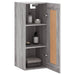 Dulap de perete, gri sonoma, 34,5x34x90 cm, lemn prelucrat - WALTI WALTI