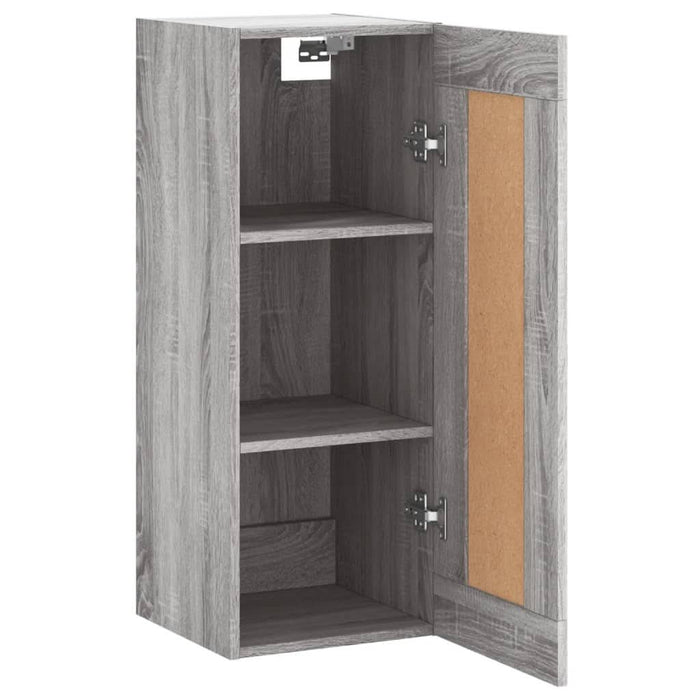 Dulap de perete, gri sonoma, 34,5x34x90 cm, lemn prelucrat - WALTI WALTI