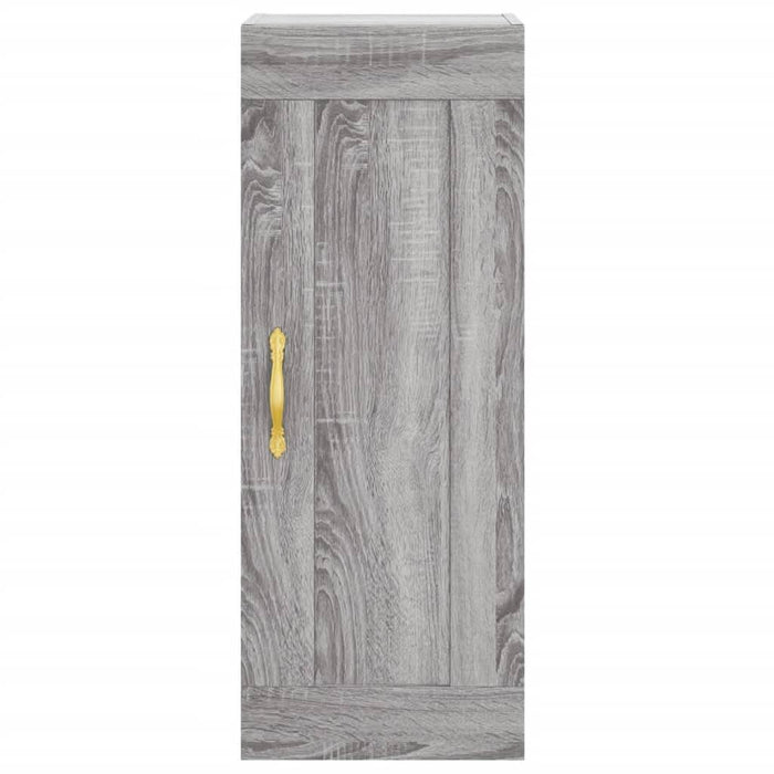 Dulap de perete, gri sonoma, 34,5x34x90 cm, lemn prelucrat - WALTI WALTI