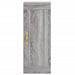 Dulap de perete, gri sonoma, 34,5x34x90 cm, lemn prelucrat - WALTI WALTI